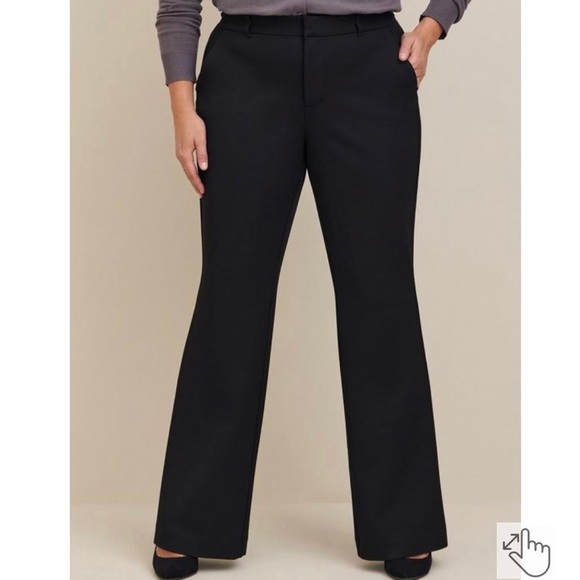 Studio by Torrid Black Boot Cut Pants Size 18S - Picture 1 of 4